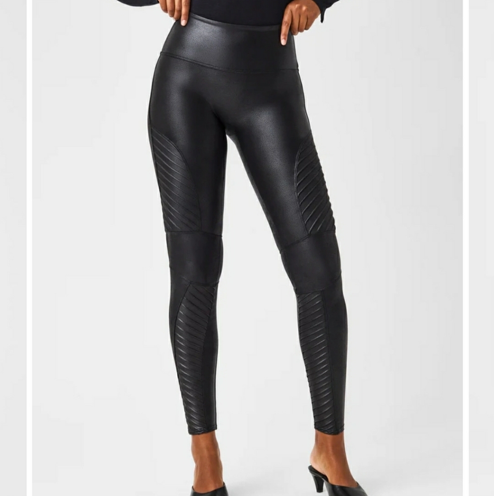 NWOT SPANX faux leather leggings
